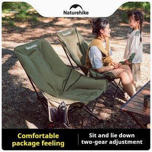 Chaise pliante et réglable pour le camping et me bivouac "Naturehike - Sea Star 001" - Planète Rando