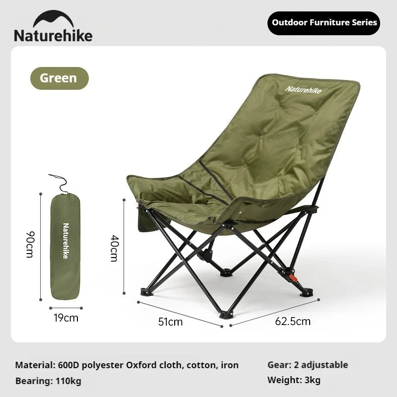 Chaise pliante et réglable pour le camping et me bivouac "Naturehike - Sea Star 001" - Planète Rando