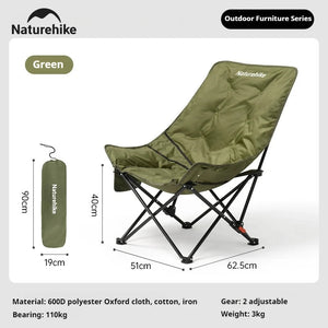 Chaise pliante et réglable pour le camping et me bivouac "Naturehike - Sea Star 001" - Planète Rando