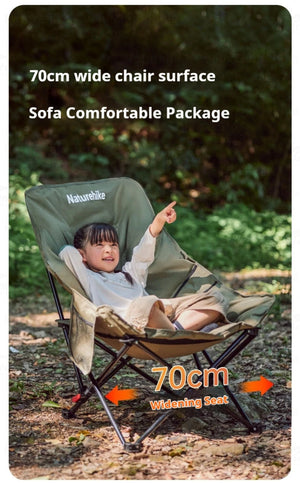 Chaise pliante et réglable pour le camping et me bivouac "Naturehike - Sea Star 001" - Planète Rando