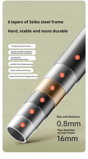 Chaise pliante et réglable pour le camping et me bivouac "Naturehike - Sea Star 001" - Planète Rando