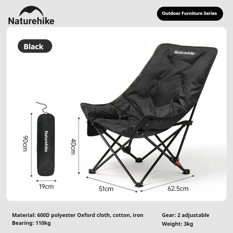 Chaise pliante et réglable pour le camping et me bivouac "Naturehike - Sea Star 001" - Planète Rando