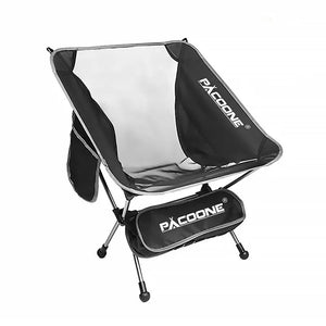 Chaise pliante ultralégère en aluminium pour pour camping et bivouac "Pacoone - camping chair" - Planète Rando