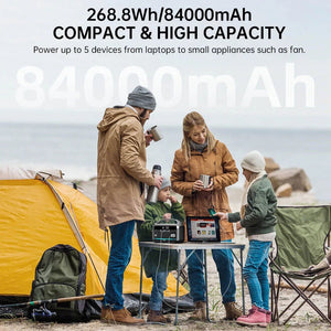 Chargeur de batterie LiFePO4 portable 300 W, USB - C PD60 "DaranEner - NEO300" - Planète Rando