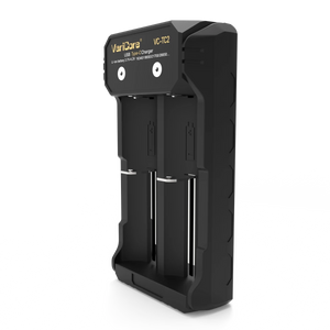 Chargeur intelligent portable pour batteries lithium 3,7V et 1,2 V Ni - MH Ni - Cd AA/AAA "VariCore VCQ4 TC2" - Planète Rando