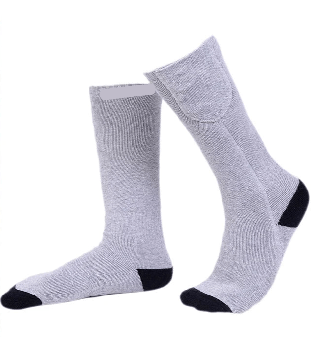 Chaussettes chauffantes rechargeables 6000 mAh pour les sports de plein air "LEOSOXS - Control Socks" - Planète Rando