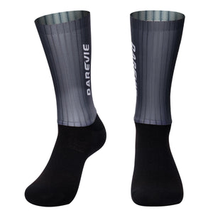 Chaussettes de cyclisme professionnelles pour hommes antidérapantes et respirantes "Darevie - Aero High Speed" - Planète Rando