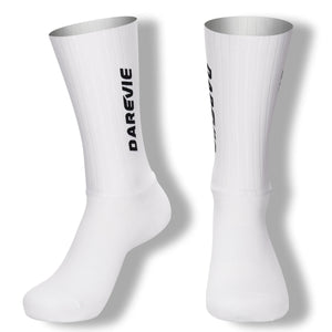 Chaussettes de cyclisme professionnelles pour hommes antidérapantes et respirantes "Darevie - Aero High Speed" - Planète Rando