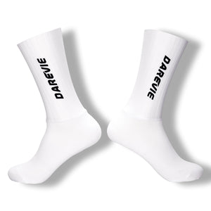 Chaussettes de cyclisme professionnelles pour hommes antidérapantes et respirantes "Darevie - Aero High Speed" - Planète Rando