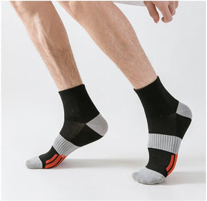 Chaussettes de sport avec coussinets, respirantes et confortables, lot de 5 paires "Eson - S026" - Planète Rando