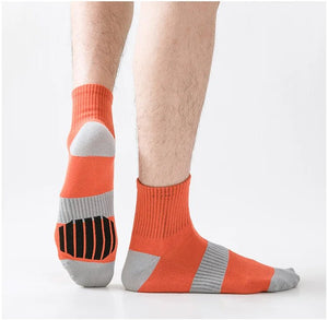 Chaussettes de sport avec coussinets, respirantes et confortables, lot de 5 paires "Eson - S026" - Planète Rando