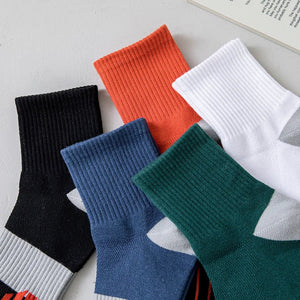Chaussettes de sport avec coussinets, respirantes et confortables, lot de 5 paires "Eson - S026" - Planète Rando