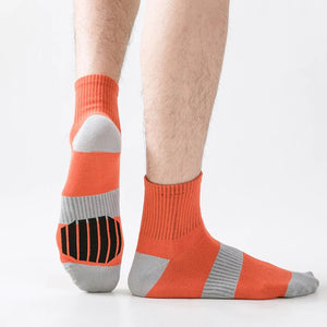 Chaussettes de sport avec coussinets, respirantes et confortables, lot de 5 paires "Eson - S026" - Planète Rando
