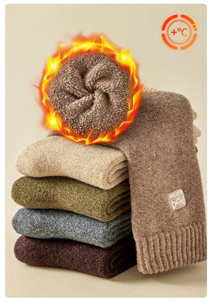 Chaussettes en laine mérinos chaude et résistante au froid 39 - 46 "MiiOW - MR5001" - Planète Rando