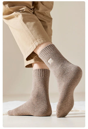 Chaussettes en laine mérinos chaude et résistante au froid 39 - 46 "MiiOW - MR5001" - Planète Rando