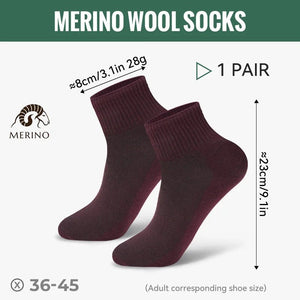 Chaussettes en laine mérinos confortables et anti - transpirantes unisexe "WRELS - Whool socks" - Planète Rando