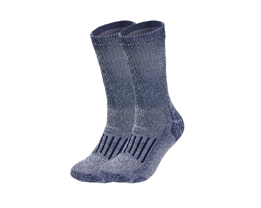 Chaussettes en laine mérinos unisexe pour la randonnée, les sports d'hiver, le bikepacking "MUAFICN - 108N" - Planète Rando