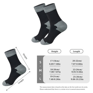 Chaussettes imperméables pour sports de plein air, randonnée, camping, trekking "WRELS - Waterproof Socks" - Planète Rando