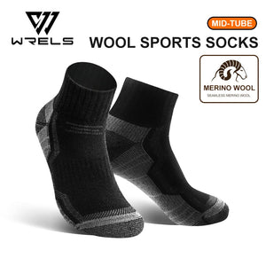 Chaussettes thermiques en laine mérinos chaudes, pour la randonnée et les sports d'hiver "WRELS - Sports Socks" - Planète Rando
