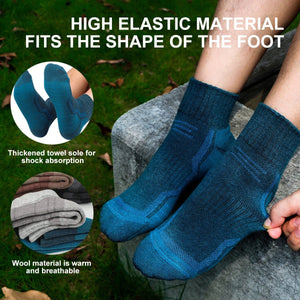 Chaussettes thermiques en laine mérinos chaudes, pour la randonnée et les sports d'hiver "WRELS - Sports Socks" - Planète Rando