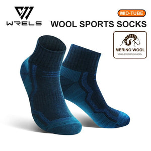 Chaussettes thermiques en laine mérinos chaudes, pour la randonnée et les sports d'hiver "WRELS - Sports Socks" - Planète Rando