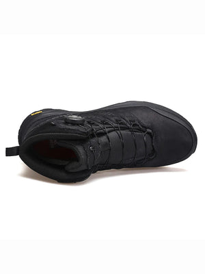 Chaussure de randonnée mid - top / bottines alpinisme avec technologie Static Waterproof et doublure polaire pour homme "HUMTTO - HT - 240217C" - Planète Rando