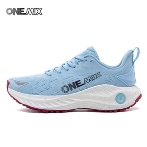 Chaussures de course en maille légères avec Flywire technologie pour femme "Onemix - 24208" - Planète Rando