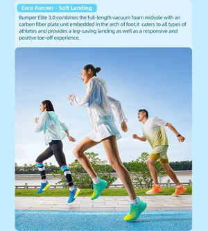 Chaussures de course, running, athlétisme O - Suspension Technology pour femme "ONEMIX - Bumper Elite 3.0" - Planète Rando