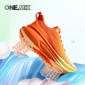 Chaussures de course, running, athlétisme O - Suspension Technology pour femme "ONEMIX - Bumper Elite 3.0" - Planète Rando