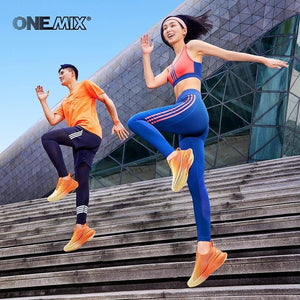 Chaussures de course, running, athlétisme O - Suspension Technology pour femme "ONEMIX - Bumper Elite 3.0" - Planète Rando