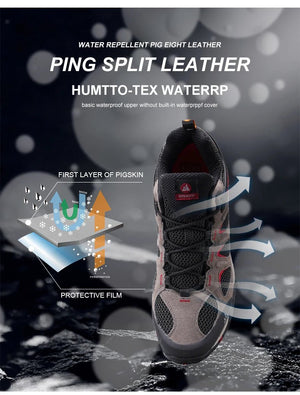 Chaussures de randonnée antidérapantes et résistantes aux éclaboussures pour homme "HIKEUP - Hikingup - 23" - Planète Rando