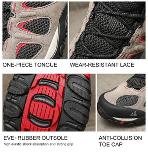 Chaussures de randonnée antidérapantes et résistantes aux éclaboussures pour homme "HIKEUP - Hikingup - 23" - Planète Rando