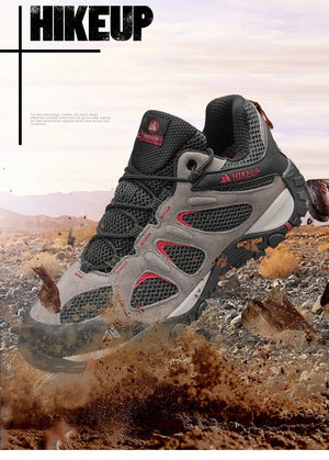 Chaussures de randonnée antidérapantes et résistantes aux éclaboussures pour homme "HIKEUP - Hikingup - 23" - Planète Rando