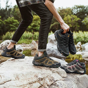 Chaussures de randonnée antidérapantes et résistantes aux éclaboussures pour homme "HIKEUP - Hikingup - 23" - Planète Rando