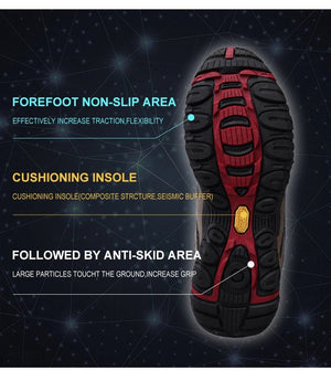 Chaussures de randonnée antidérapantes et résistantes aux éclaboussures pour homme "HIKEUP - Hikingup - 23" - Planète Rando