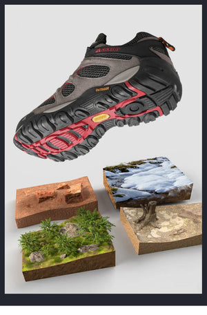 Chaussures de randonnée antidérapantes et résistantes aux éclaboussures pour homme "HIKEUP - Hikingup - 23" - Planète Rando