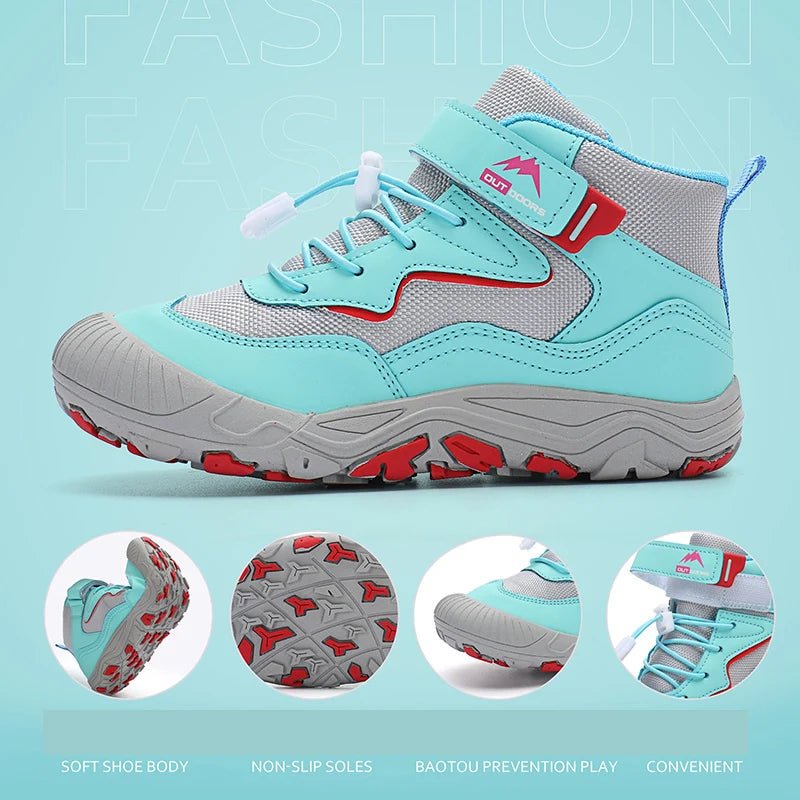 Chaussures de randonnée antidérapantes pour enfants "Medasain - Outdoors K005" - Planète Rando