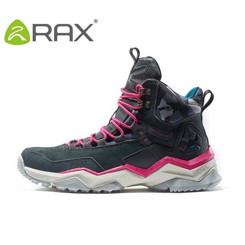 Chaussures de randonnée / bottes d'alpinisme mid - top & imperméables pour femme "RAX - Wild Wolf" - Planète Rando