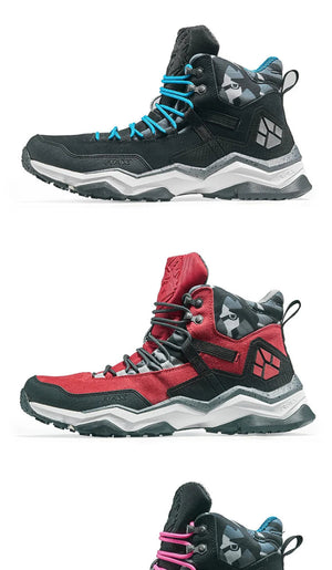 Chaussures de randonnée / bottes d'alpinisme mid - top & imperméables pour femme "RAX - Wild Wolf" - Planète Rando