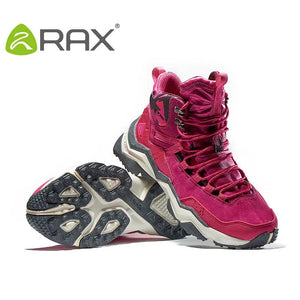 Chaussures de randonnée / bottes d'alpinisme mid - top & imperméables pour femme "RAX - Wild Wolf" - Planète Rando
