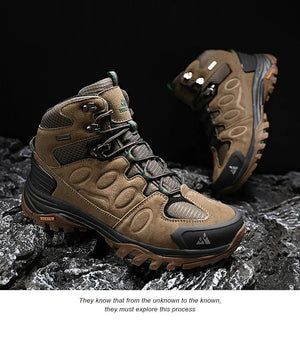 Chaussures de randonnée / bottes hiver imperméable pour homme "HIKEUP - HIKINGUP18" - Planète Rando