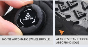 Les Humtto Chaussures de randonnée mid-top "HT-240775A" pour homme offrent une semelle antidérapante robuste, système de laçage BOA et la Technologie Event® Dynamic Waterproof. Idéales pour l'aventure outdoor, elles gardent vos pieds au sec.