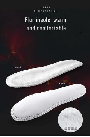 Chaussures de randonnée en cuir véritable chaudes et imperméables pour femme "Rax - Warm" - Planète Rando