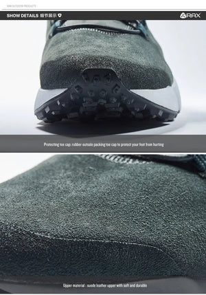 Chaussures de randonnée en cuir véritable chaudes et imperméables pour femme "Rax - Warm" - Planète Rando