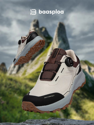 Chaussures de randonnée en maille respirante antidérapantes anti - impact pour homme "Baasploa - W3049" - Planète Rando