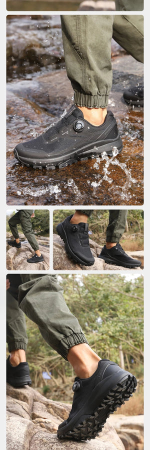 Chaussures de randonnée en maille respirante antidérapantes anti - impact pour homme "Baasploa - W3049" - Planète Rando