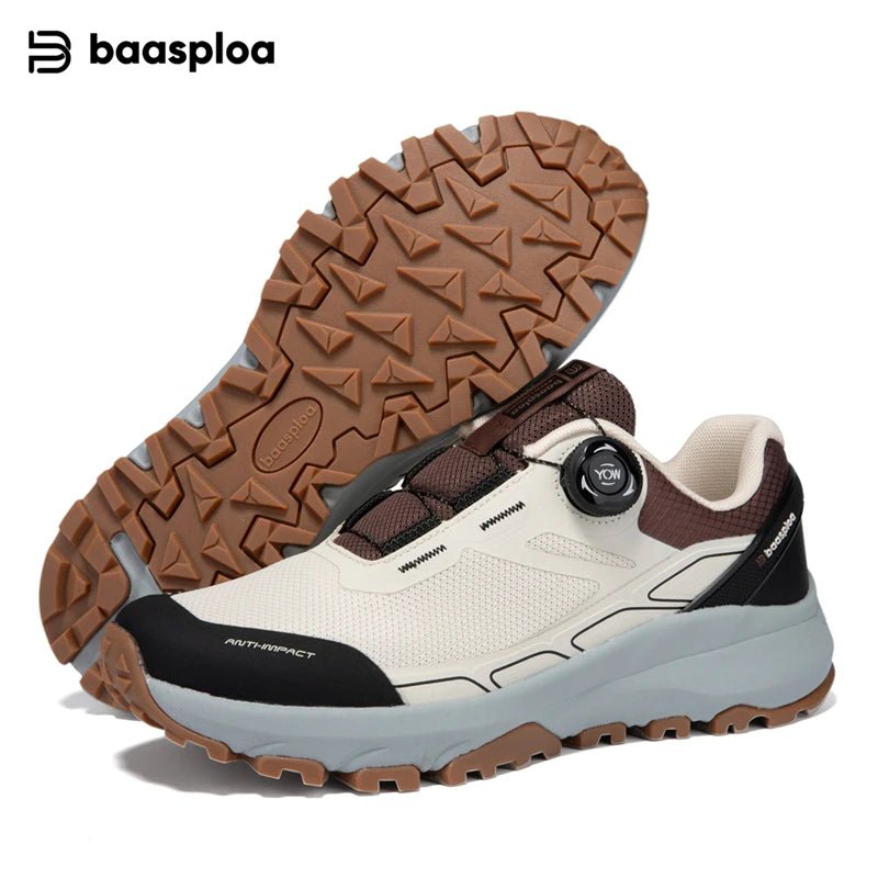 Chaussures de randonnée en maille respirante antidérapantes anti - impact pour homme "Baasploa - W3049" - Planète Rando