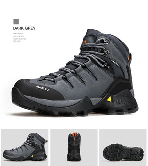 Chaussures de randonnée high - top / bottines d'expédition 100% imperméables pour homme "HUMTTO - HT - 250290A" - Planète Rando