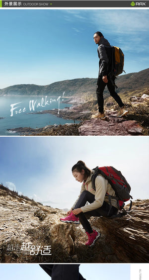 Chaussures de randonnée imperméables et antidérapantes avec technologie V - Grip pour femme "Rax - Walking Wilderness" - Planète Rando