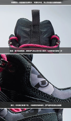 Chaussures de randonnée imperméables et antidérapantes avec technologie V - Grip pour femme "Rax - Walking Wilderness" - Planète Rando